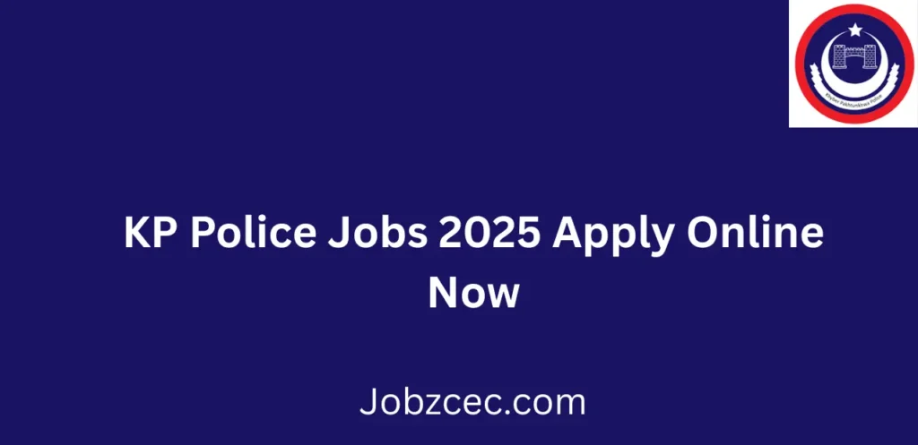 KP Police Jobs 2025 Apply Online Now