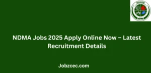 NDMA Jobs 2025 Apply Online Now Latest Recruitment Details